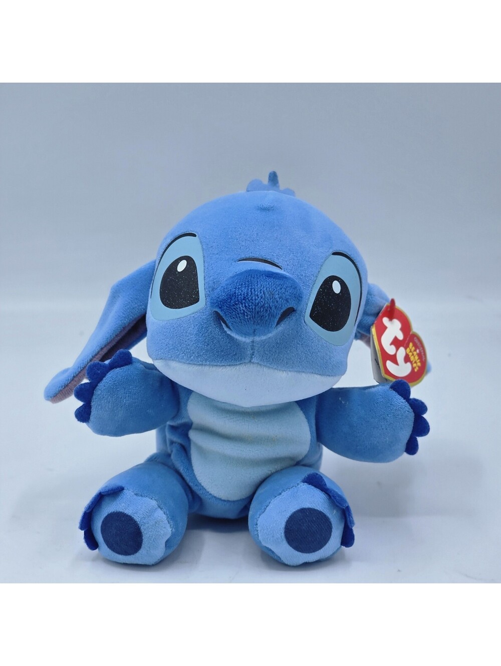 Ty Beanie Baby - STITCH (Disney's Lilo & Stitch) Soft Plushy Version With Tags